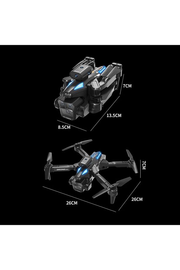 C12 Pro Triple Camera HD 4K Kamera Drone - 3