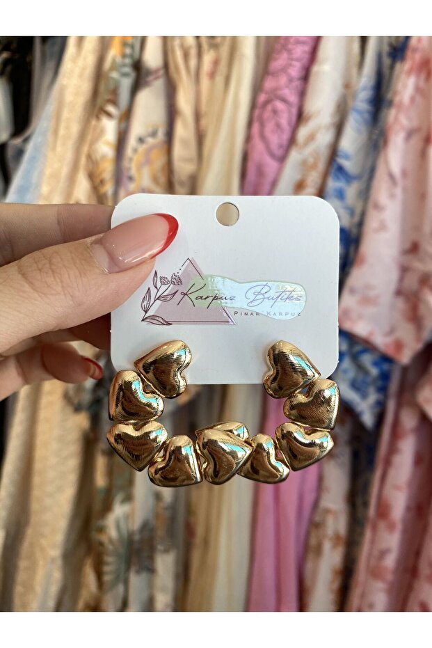 أقراط ذهبية VIP 3