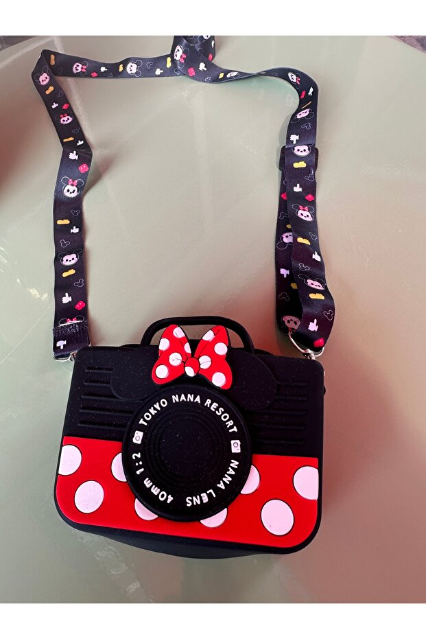 Milena Kids Mickey and Minnie Camera Children's Bag