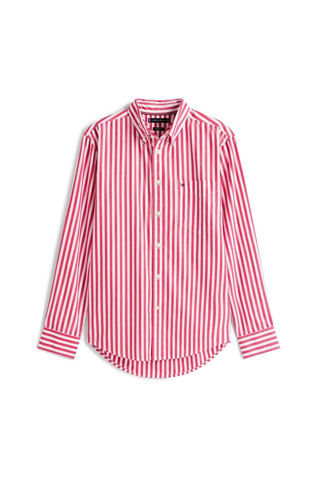 FLEX POPLIN BOLD STRIPE SHIRT - 4