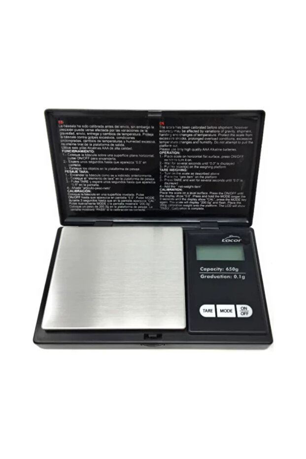 High precision scale, Slim, maximum quantity 650 g - 4