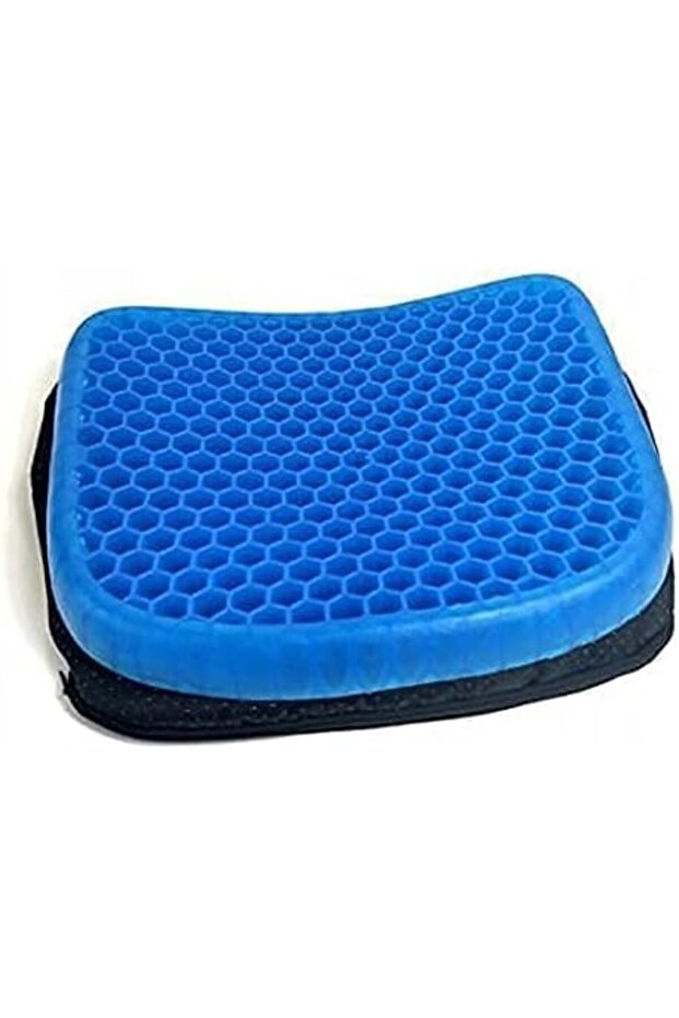Silicone Rubber Soft Cushion Seat Pillow, Seat Cushion Pad Pressure Sore Relief Ultimate Breathable