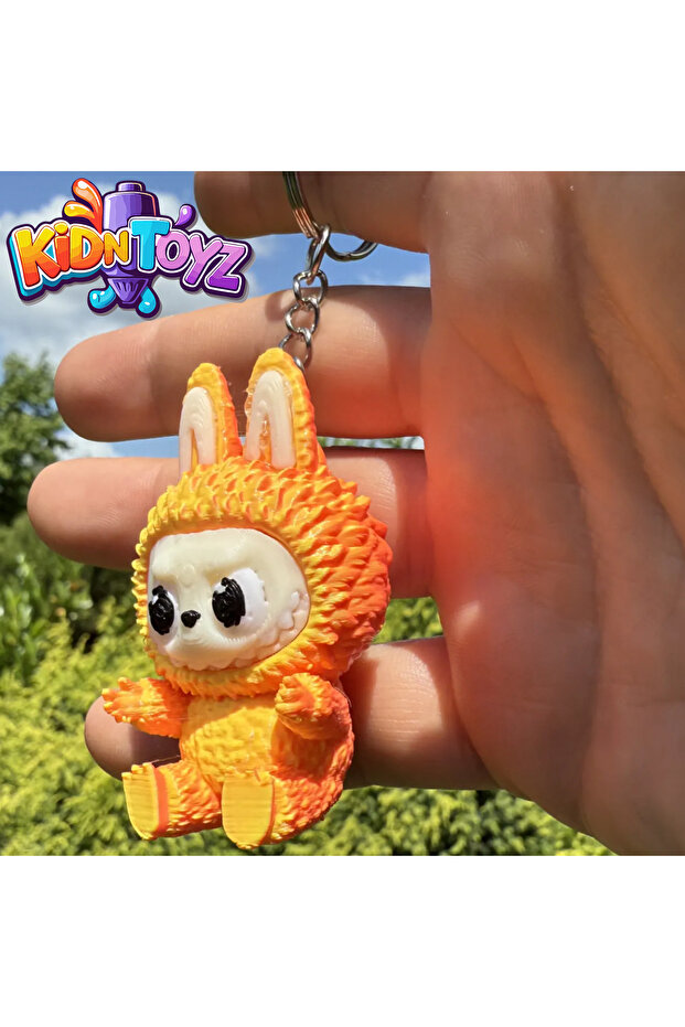 Labubu 3D Anahtarlık Charm – Sevimli Mini Figür 5.5cm (Rastgele Renkler) - 8