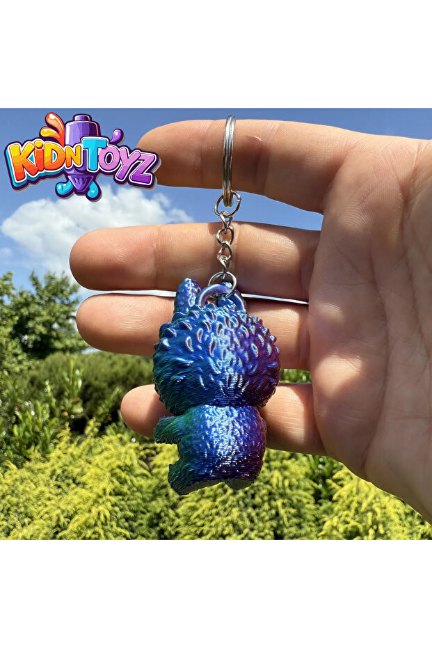 Labubu 3D Anahtarlık Charm – Sevimli Mini Figür 5.5cm (Rastgele Renkler) - 6