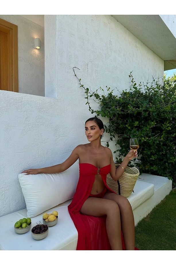 Bikini Pareo Set Takım - 3