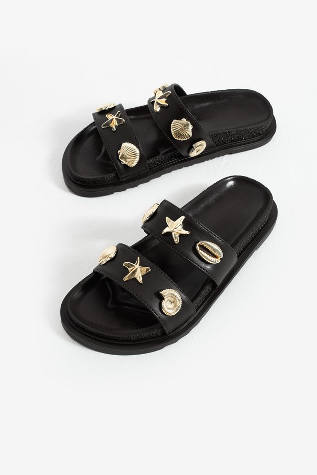 Jota Starfish Double Striped Women's Comfortable Sole Slippers