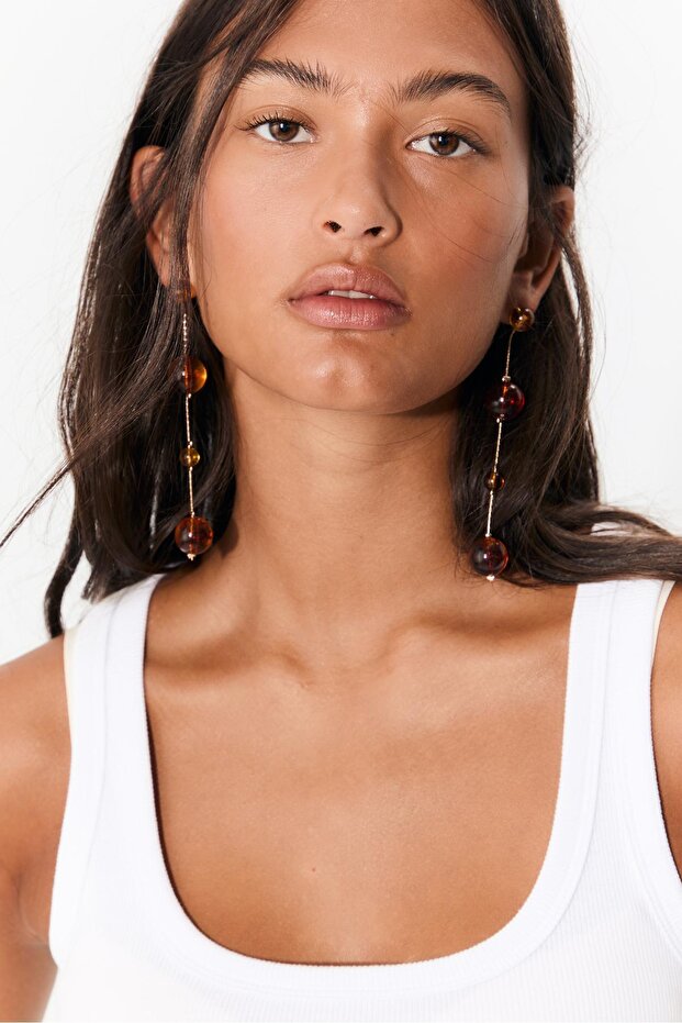 Ball dangle earrings - 2