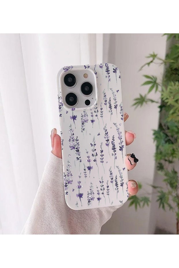 Balporsuku Exclusive Design Cover Compatible with iPhone 13 Pro Omn01 Pattern Phone Case Magenta