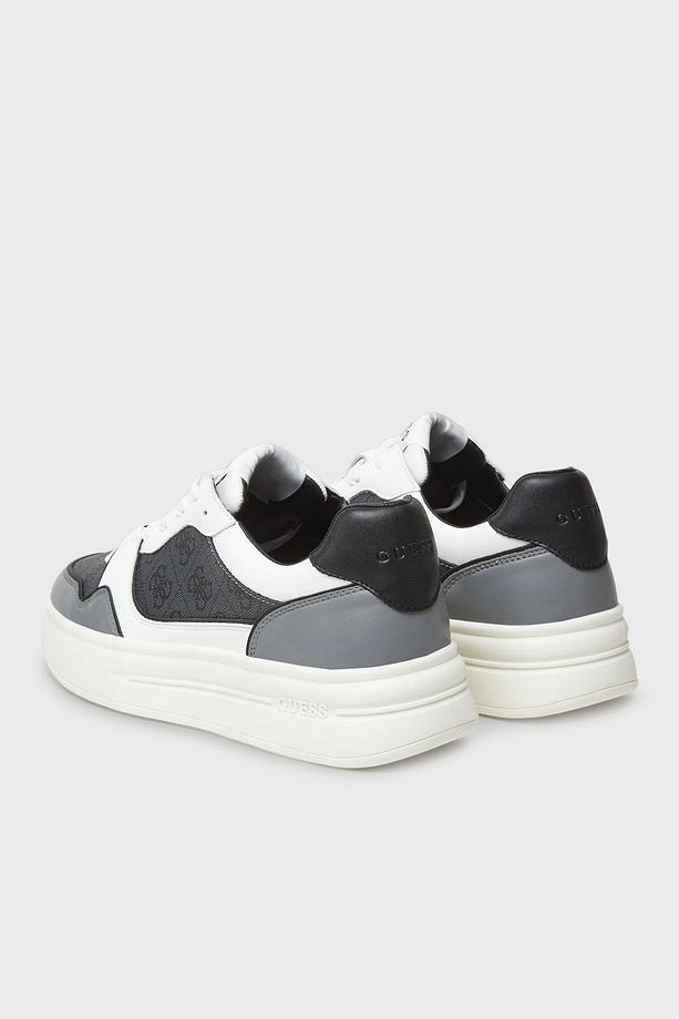 Winno2 4G Logolu Hakiki Deri Karışımlı Kalın Taban Sneaker Ayakkabı FMTWI2ELL12 Erkek AYAKKABI - 4