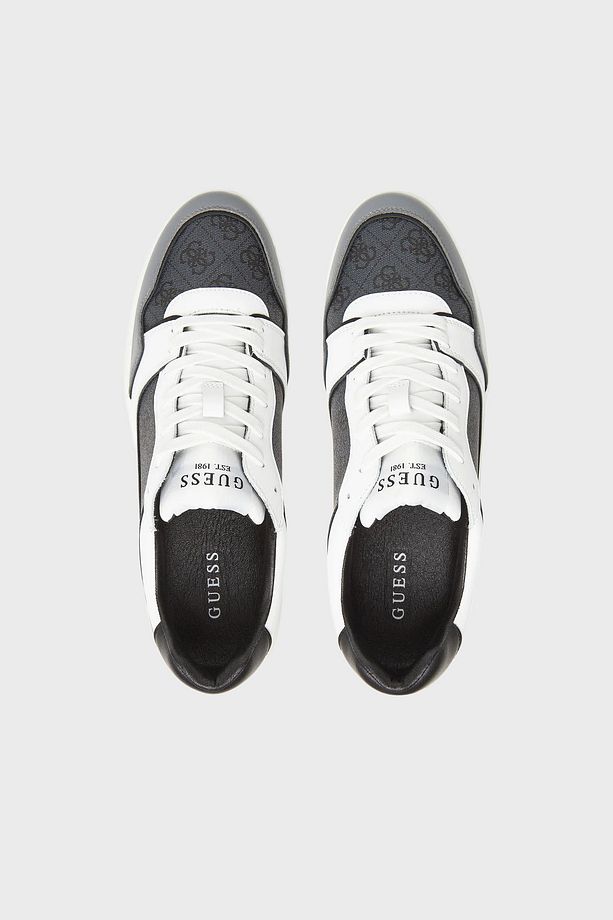 Winno2 4G Logolu Hakiki Deri Karışımlı Kalın Taban Sneaker Ayakkabı FMTWI2ELL12 Erkek AYAKKABI - 3