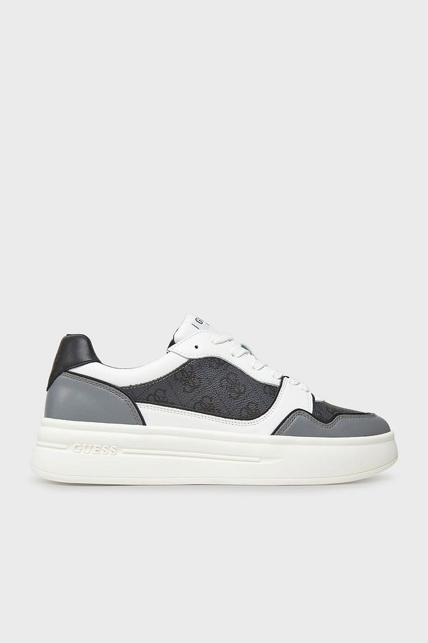 Winno2 4G Logolu Hakiki Deri Karışımlı Kalın Taban Sneaker Ayakkabı FMTWI2ELL12 Erkek AYAKKABI - 1