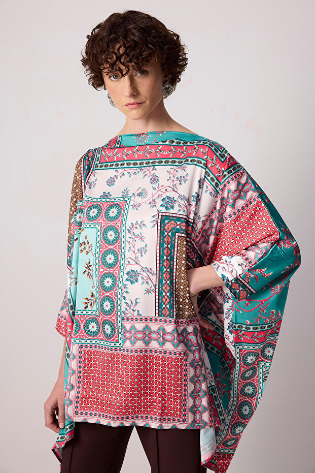 تونيك بأكمام طويلة منقوشة - 2