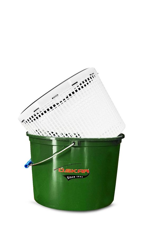Oval Süzgeçli Balık Kovası 9Lt - 1
