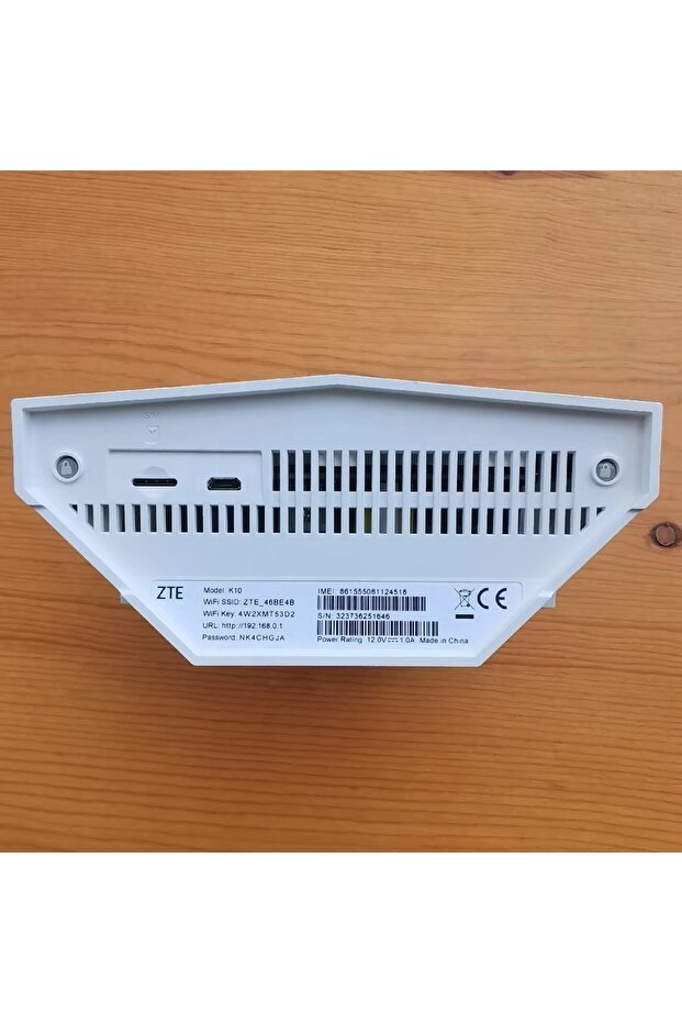 K10 4G LTE WIFI ROUTER 4G CPE with Lan Port & Battery Unlocked Supports All Networks - 5