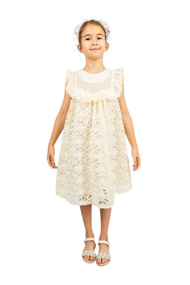 D' Daniela - Daisy Dream Lace Dress - Cream