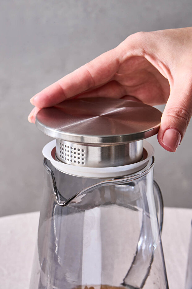 Serene 7 Parça Bardak Seti Antrasit - 4