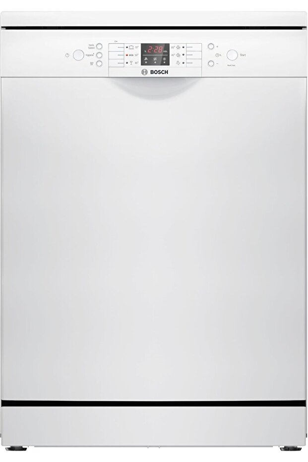 Series 2 Free-Standing Dishwasher, VarioSpeed, HygienePlus 60 cm, White