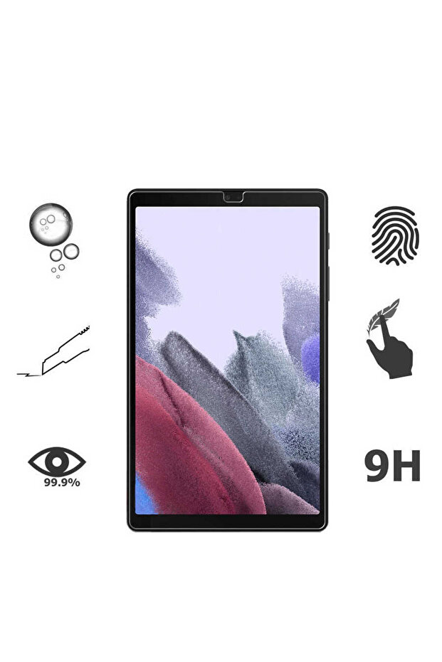 Galaxy Tab A7 Lite T225 Compatible Myst Tablet Tempered Glass Screen Protector-No Color - 3