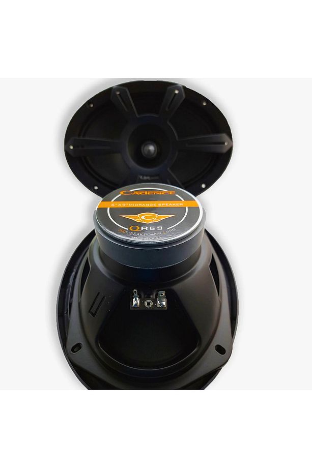 QR-69 6x9 Oval Midrange 150 - 300 Watt Maximum Power 4 Ohm Kapak Dahil Çift Fiyatı Ses Sistemi - 3