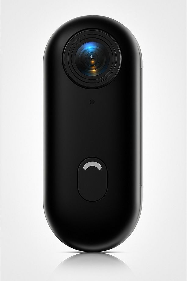1080P Cep Mini Spor Vücut Kamerası Taşınabilir Kask Vlog Kamera Wifi Kablosuz APP Kontrol - 1