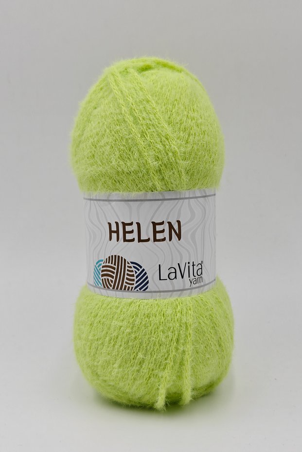 Helen Hand Knitting Yarn 100% Exclusive Polyamide 100Gr (9646 F.Green)