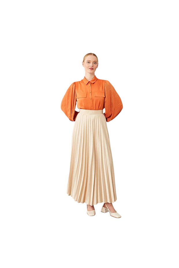 Piliseli Saten Etek - 1