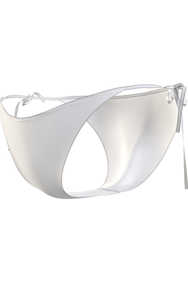 STRING SIDE TIE Kadın Beyaz Bikini Altı - 3