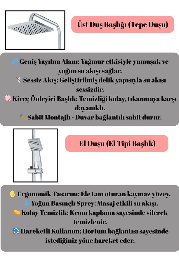 Stella Robot Duş Takımı – Modern Tasarım, Maksimum Konfor! - 2