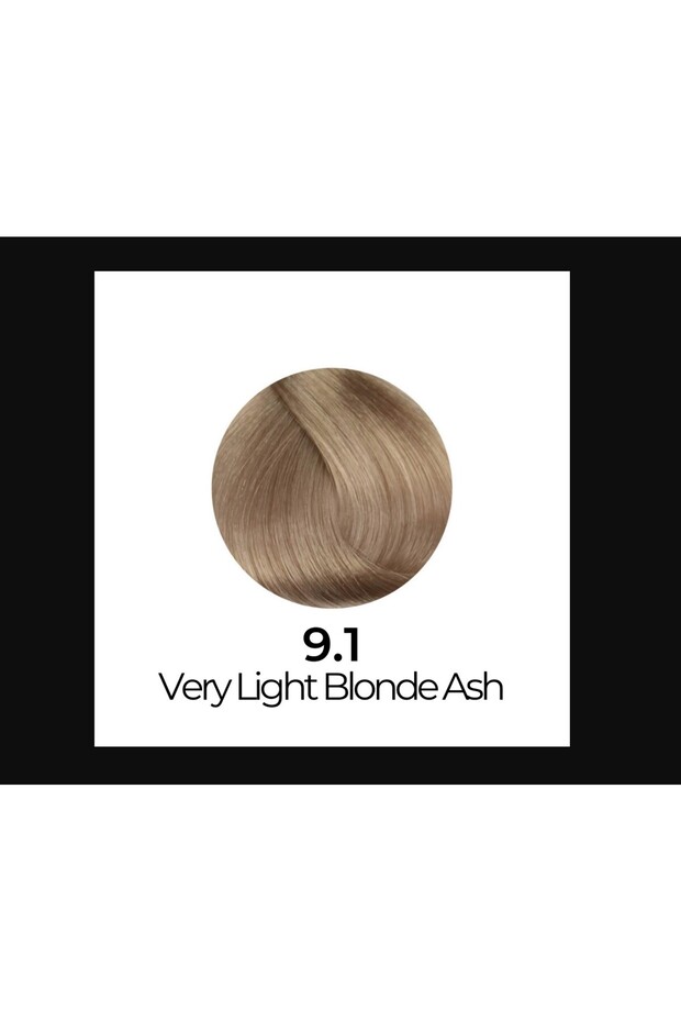 Hair Color No 9/1 Very Light Blonde Ash 100ml