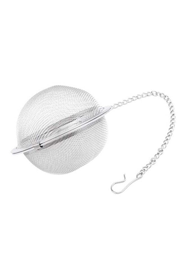 فوكسران مصفاة شاي على شكل كرة فضي 2.5بوصة - 1