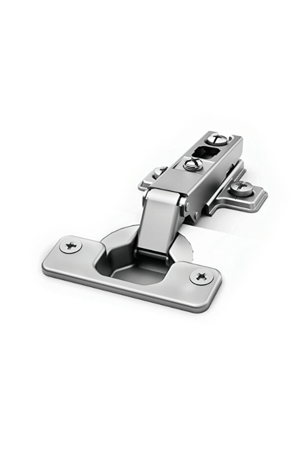 مفصلة باب الخزانة المسطحة (مفصلة مسطحة) (10 قطع) - 2