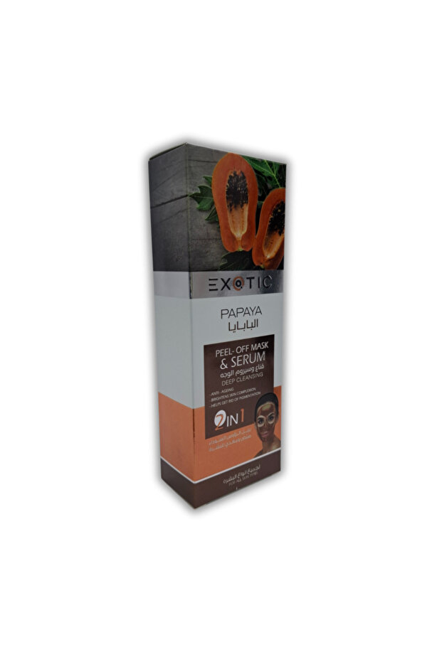 Face Mask and Serum with Papaya Extract - 100ml