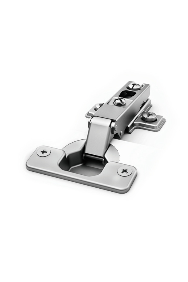 مفصلة باب الخزانة المسطحة (مفصلة مسطحة) (2 قطعة) - 2