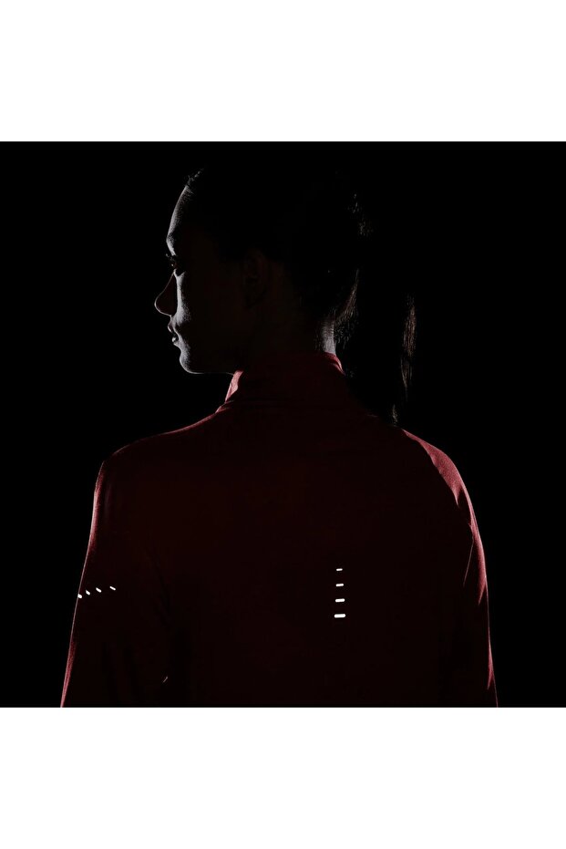 Swift Dri-FIT UV Çeyrek Fermuarlı Kadın Koşu Üstü hq0499-233 - 6