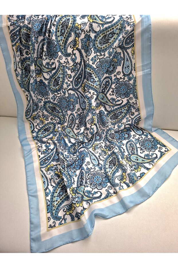 Ahenk Soft Şal - Açık Mavi - 1