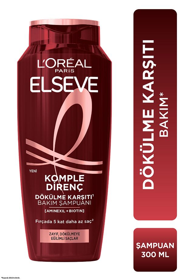 Komple Direnç Dökülme Karşıtı Şampuan 300 ml - 1
