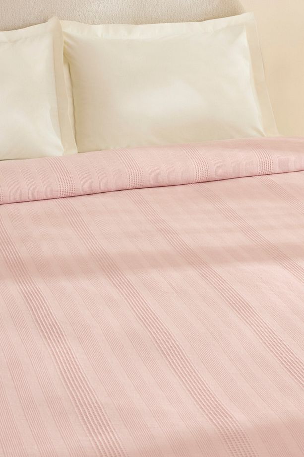 Layna Ecocell Çift Kişilik Tek Pike Pudra - 6