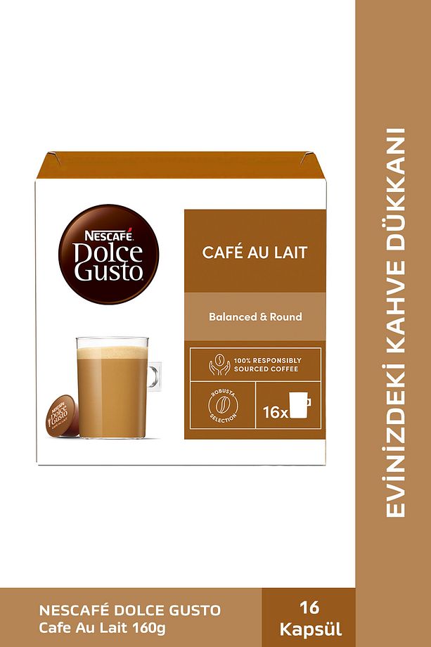 Dolce Café Au Lait 160g 16 Kapsül - 1