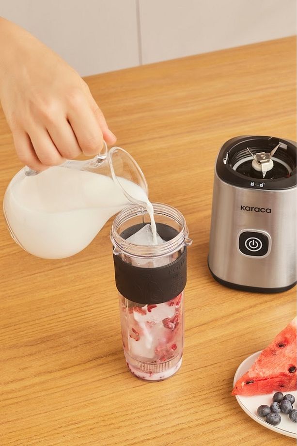Smoothie On The Go Personal 4 Bıçaklı Kişisel Blender Inox - 3