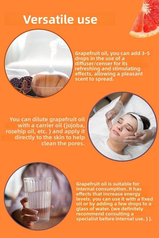 Onka Farma Grapefruit 100% Pure Essential Oil - 10 ml - 5