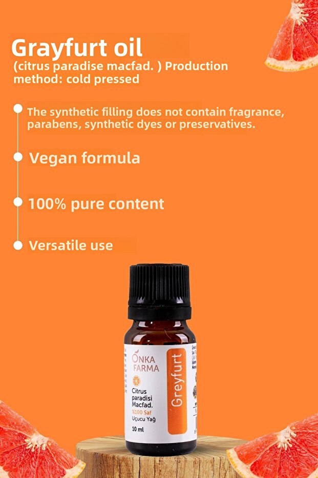 Onka Farma Grapefruit 100% Pure Essential Oil - 10 ml - 2