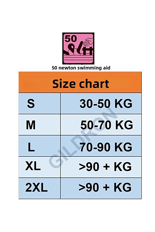سترة النجاة المساعدة على الطفو 50 نيوتن - 3