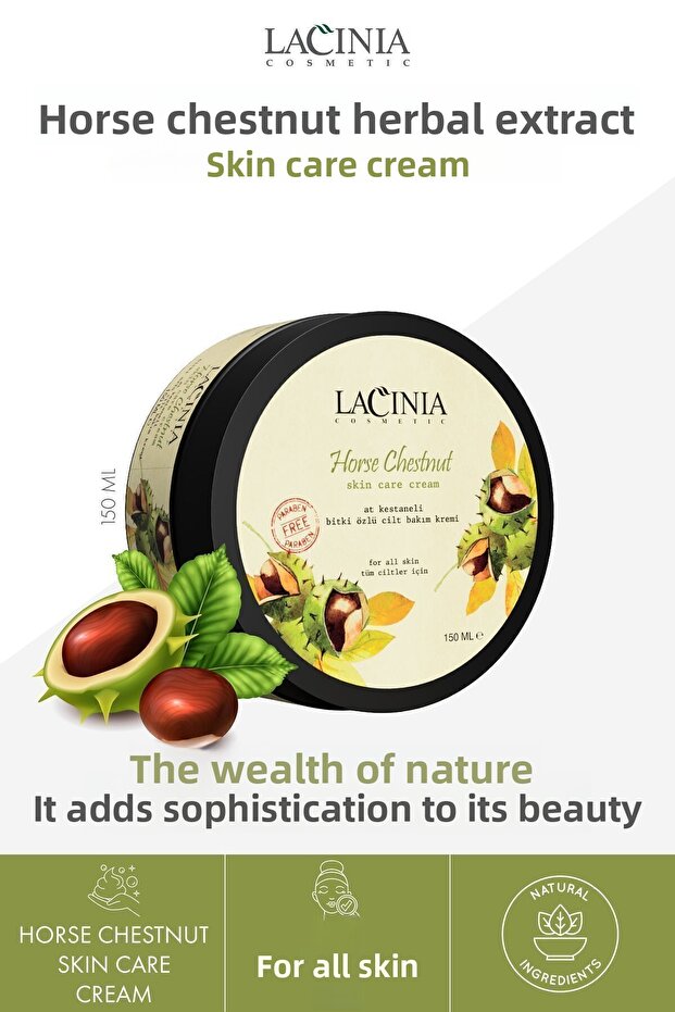 150 ml Extract Atkestanesi Skin Care Cream - Suitable for Body Care