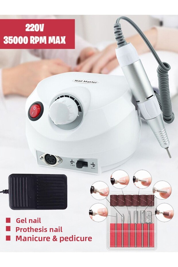 Professional Electric Milling Nail Polisher File Manicure Pedicure Machine