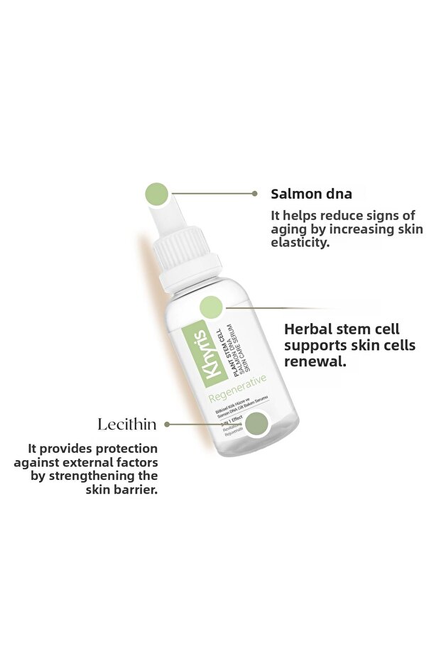 سيروم السلمون DNA المضاد للشيخوخة والتجاعيد - تأثير تجديد مع الخلايا الجذعية العشبية - 30 مل - 3