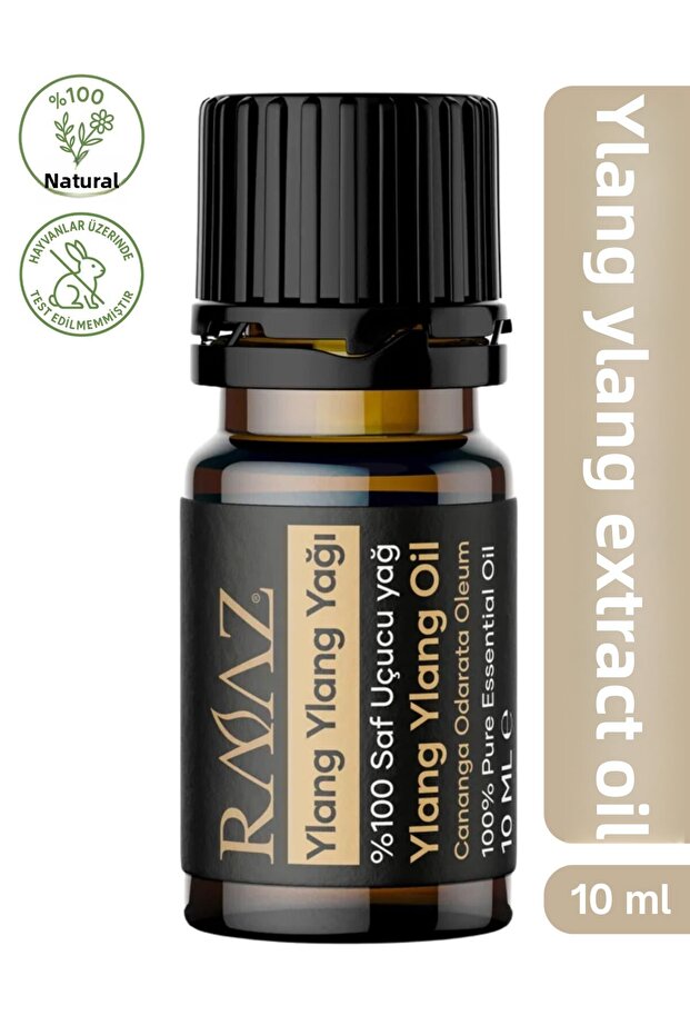Ylang Ylang Essential Oil 10 ml - 100% Pure and Natural