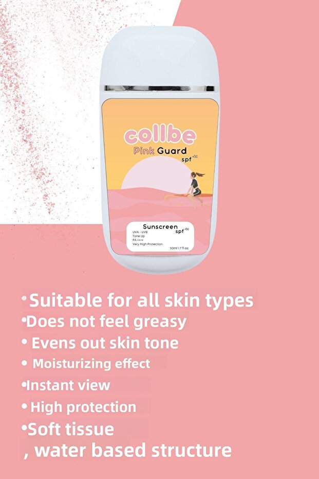 High Protection Tone Equalizing Pink Sunscreen - SPF50+ - 2
