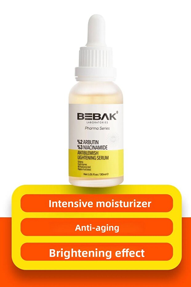 Pharma Skin Tone Evening and Brightening Arbutin Serum 2% Arbutin 3% Niacinamide Serum 30ml