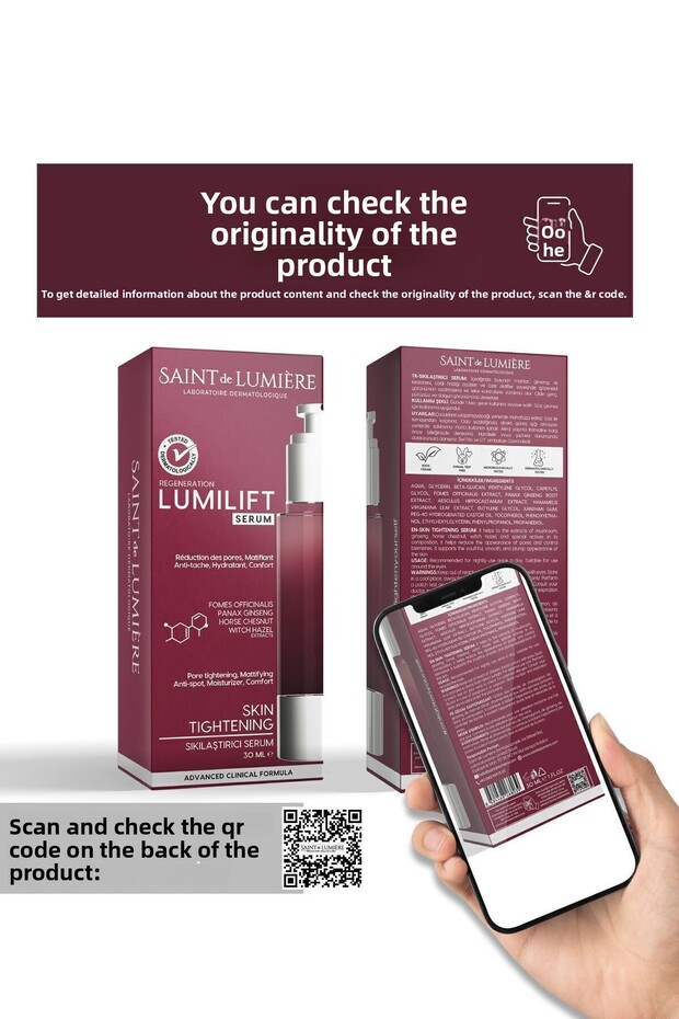 LUMILIFT 30 ml Serum - Pore, Blackhead and Anti-Aging, Plumping - 4