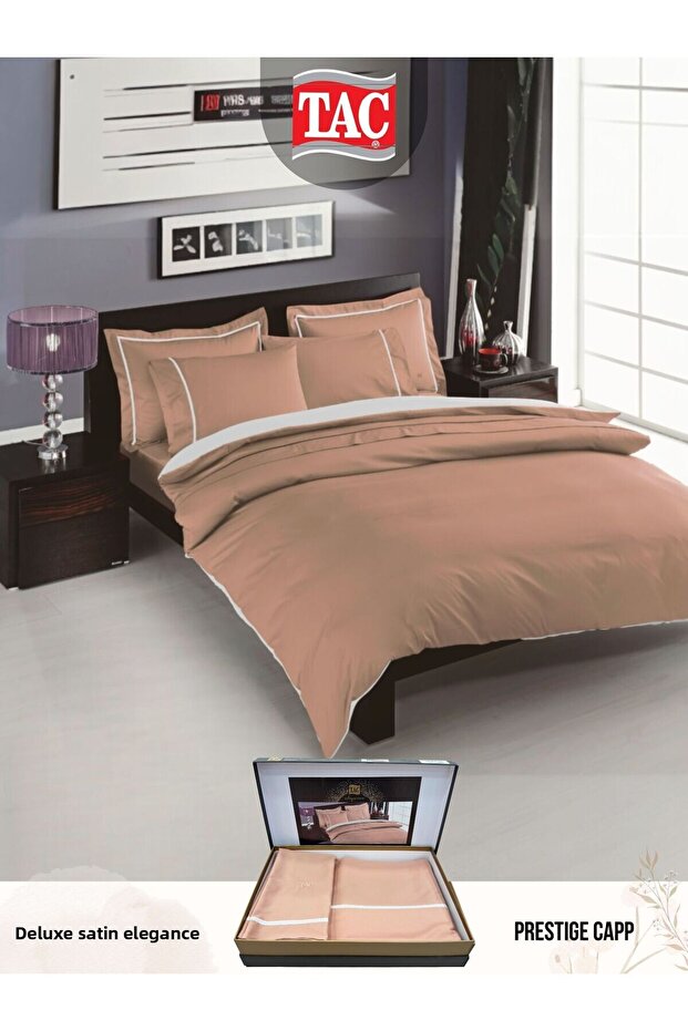 Prestige Capp Deluxe Satin Double Duvet Cover Set